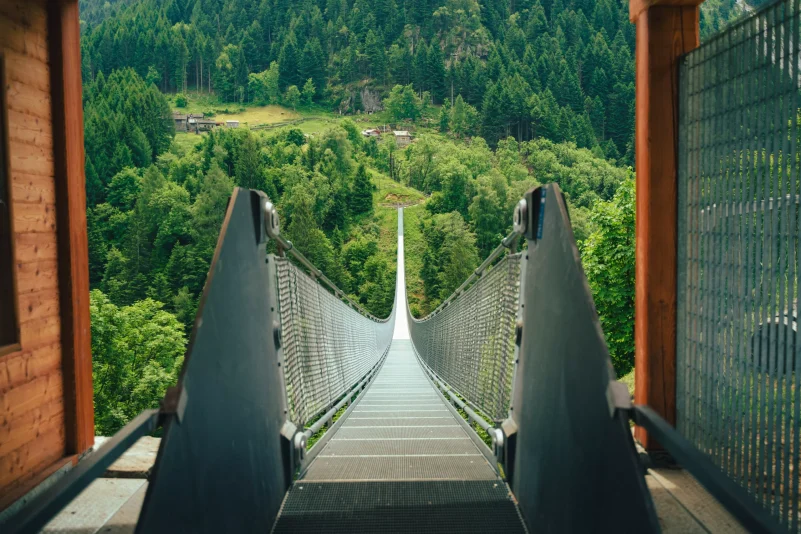 Il ponte nel Cielo &egrave; a due minuti da casa